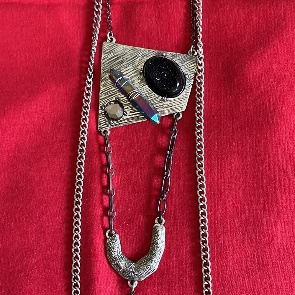 Jewelry. Art Gallery purchased unique long necklace.